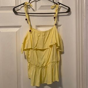 Spaghetti strap crop top